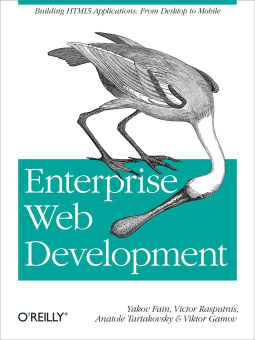 Title details for Enterprise Web Development by Yakov Fain - Available